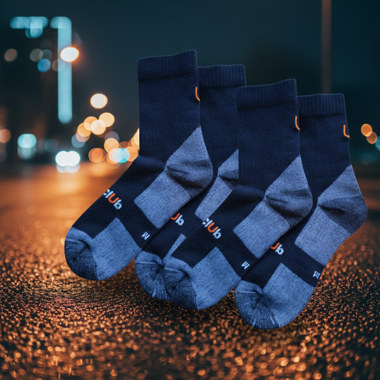 The Longest Night Sale - 2 x BLACK Winter Socks