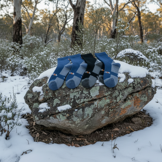 Winter Impact Pack – 3 Pairs of 65% Australian Merino Socks + Free shipping