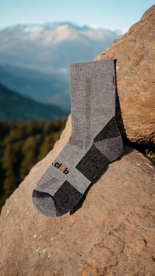 Summer crew sock - 25% Merino wool