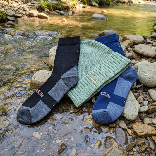 Winter Warmth Pack – 2 Pairs of Socks + Beanie